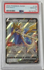 Zacian V - 138/202 - Ultra Rare - PSA 10